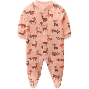 Infant Baby Cute Onesie Cotton Outfit Cartoon Bodysuit Jumpsuit Long Sleeve Romper in Kuwait
