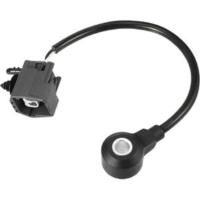 Motoforti Car Engine Ignition Knock Sensor, Detonation Sensor, for Ford C-Max 2.0L 2013-2018, Metal Plastic, No.1S7Z12A699BB/LR025005, Black Silver Tone