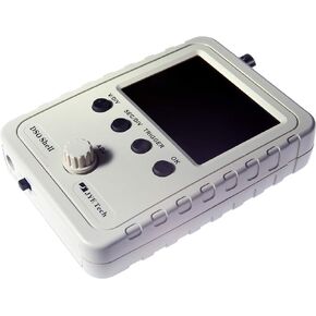 NooElec JYETech DSOShell Fully Assembled Portable Oscilloscope w/Enclosure & 10x BNC Probe Low Cost Digital Storage Oscilloscope with 2.4" TFT LCD. Model DSO150 (DSO 150); SKU 15001