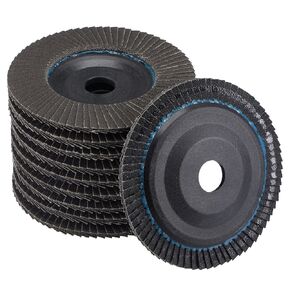 uxcell 4 Inch Flap Disc 240 Grit Sanding Grinding Wheels Silicon Carbide Abrasive 10pcs
