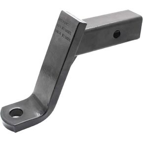 Quick Products QP-HS2807 Class III Trailer Ball Mount - 6" Drop, 4" Rise - 5000 lbs. (Gloss Black Powder-Coat Finish)