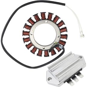 Lifmpfly 15 AMP Stator with Voltage Regulator Rectifier for Kohler K161 K181 K482 K241 K301-K341 CV11-CV15 CV18-CV22 CH11-CH15 CH18-CH25 CH25S, 237878-S 54-755-09-S