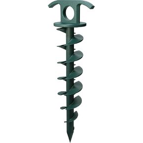 Vortex ANCPS10-HSG-L2 10 in. Spiral Ground Anchor for Yard (2-Pack)