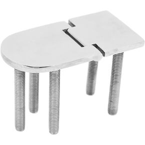 Aramox Boat Hatch Hinge, 316 Stainless Steel Boat Door Hinge with Concealed Fastener Marine Grade Polished Hardware for Yacht Ship