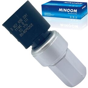 MINOOM 1K0959126D A/C Pressure Switch Sensor Thrust Sensor Air Conditioning Pressure Switch Sensor Replacement for VW Passat Seat Part Au-di A3 A4 A5 Skoda No.#5K0959126｜1J0959126｜1K0959126E