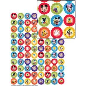 Eureka Mini Sticker, Mickey Mouse Clubhouse Gears, 704/pack (EU-621002)