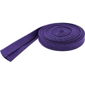 Double-fold Bias Tape 1/2" Wide ~ Poly Cotton (5 Yards, Purple)