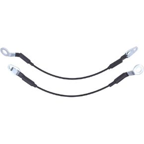 MOTOKU Pair Tailgate Support Cable Strap for Ford F-250 F-350 F-450 F-550 Super Duty 2017-2024 Left Driver & Right Passenger Side Rear Truck Lift Gate Cable