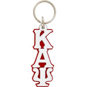 Desert Cactus Kappa Alpha Psi Keychain #LLKM Acrylic Large Mirrored Letter Decorative Keychain Nupe (LLKM)