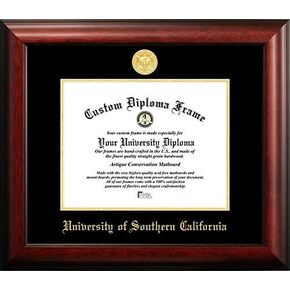 Campus Images CA940GED University of Southern California, 11" x 8.5", Satin Mahogany