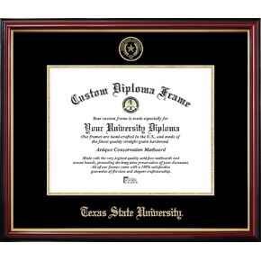 Campus Images Texas State University Petite Diploma Frame