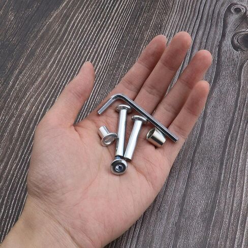 Micro Traders 46pcs Inline Skate Replacement Shaft Roller Skate Replacement Accessories Aluminum Alloy Skate Wheel Set Includes Axle & Axles Screws & Wrench & Spacers in Saudi Arabia