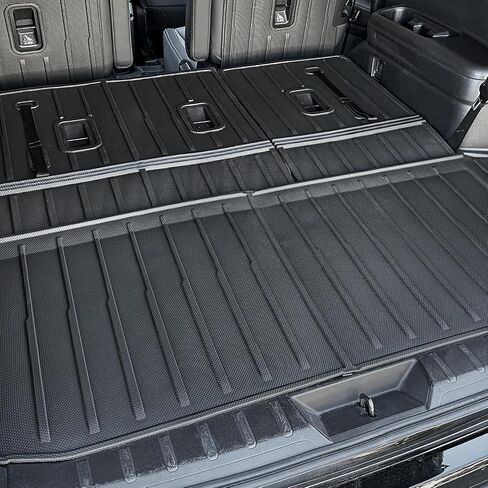 CARESA Floor Mats Seat Back Covers Behind 2nd and 3rd Row Cargo Liner for 2019-2024 Subaru Ascent Accessories(7 Passenger), All-Weather TPE Mat Protector Fit Ascent in Saudi Arabia