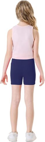 Phedrew Girls Cotton Shorts Dance Shorts Active Bike Shorts for Underdress in Saudi Arabia