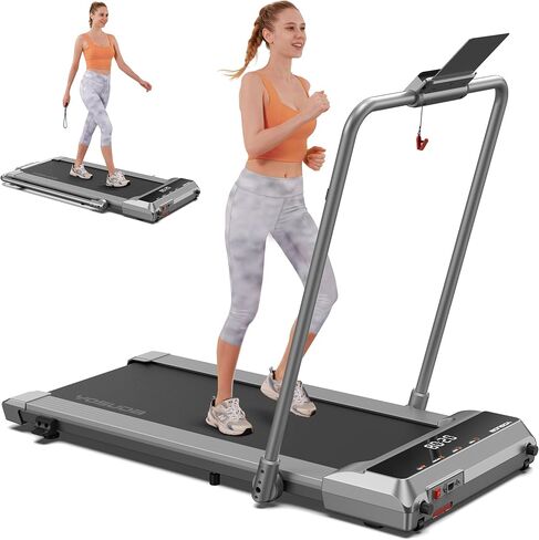 YOSUDA Walking Pad Under Desk Treadmill, 3.0HP 2 in 1 Walk Pad for Home/Office Folding Treadmill with 265 lbs Weight Capacity, Smart Walking Treadmill with App, Remote Control and LED Display in Saudi Arabia