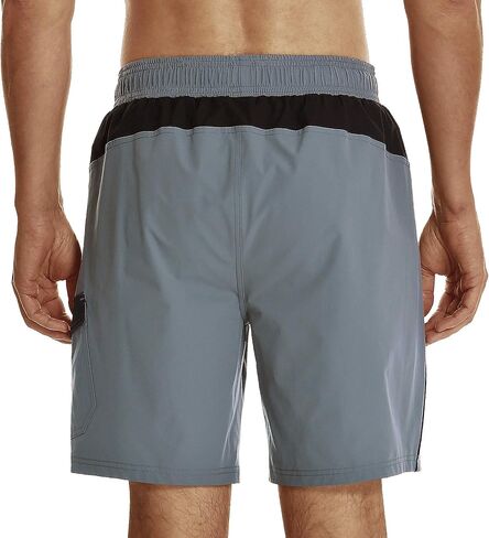 HODOSPORTS Mens 8" Swim Trunks Quick Dry Bathing Suit with Mesh Liner (Regular & Big Tall Sizes) in Saudi Arabia