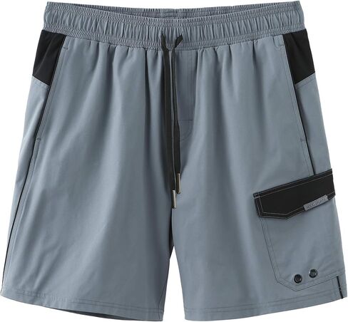 HODOSPORTS Mens 8" Swim Trunks Quick Dry Bathing Suit with Mesh Liner (Regular & Big Tall Sizes) in Saudi Arabia