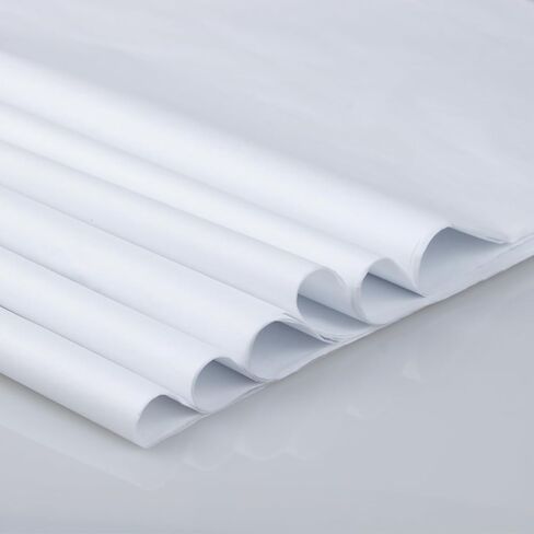 100 Sheets 20 x 30 Inch Acid Free Tissue Paper, White Wrapping Tissue Paper for Gift Bags, Tissue Paper for Preserving Clothing Storage Textiles Present Wrap in Kuwait