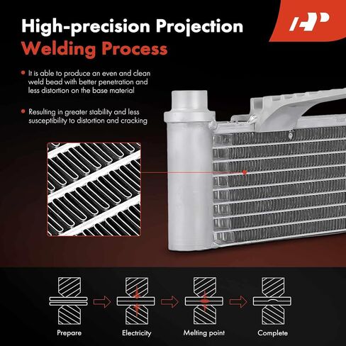 A-Premium Transmission Oil Cooler Compatible with Ford F-150 F150 2004-2008 & Lincoln Mark LT 2006-2008, 4.2L 4.6L 5.4L Replace# 6L3Z7A095A, 6L3Z7A095B in Saudi Arabia