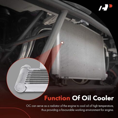 A-Premium Transmission Oil Cooler Compatible with Ford F-150 F150 2004-2008 & Lincoln Mark LT 2006-2008, 4.2L 4.6L 5.4L Replace# 6L3Z7A095A, 6L3Z7A095B in Saudi Arabia