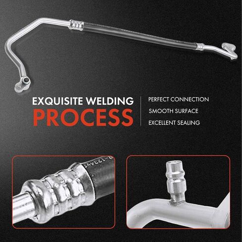 A-Premium A/C Suction Line Hose Assembly Compatible with Subaru Legacy Outback 2013-2014 H4 2.5L, Compressor to Evap in Saudi Arabia