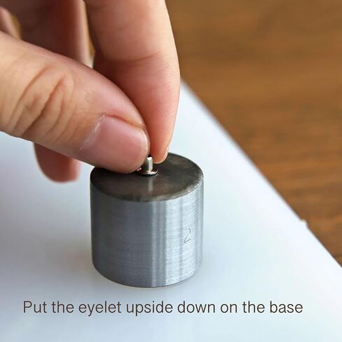 1mm/1.5mm/2mm/2.5mm Mini Eyelet Grommet Setter Tool with Base (The only Tool for 1mm Eyelets), Doll Clothes Eyelet Grommet Setter Tool, for Doll Clothes Sewing Project in Saudi Arabia