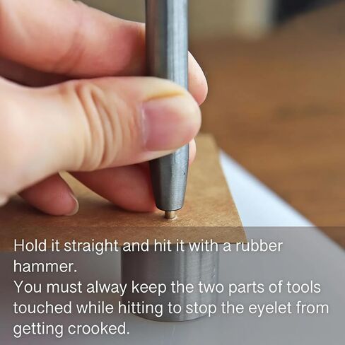 1mm/1.5mm/2mm/2.5mm Mini Eyelet Grommet Setter Tool with Base (The only Tool for 1mm Eyelets), Doll Clothes Eyelet Grommet Setter Tool, for Doll Clothes Sewing Project in Saudi Arabia