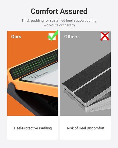 XCOOL لوح مائل متعدد الوظائف 3 في 1 مع شريط مقاومة وقضيب للجلوس، ممتد عريض للساق لتمدد الكاحل والقدم، لوح توازن قابل للتعديل بـ 9 مستويات للعلاج الطبيعي والتمارين المنزلية in Kuwait