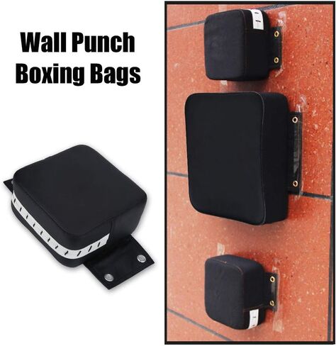 Ejoyous Wall Punching Pad, Wall Focus Target Punch Boxing Bag PU Leather Soft Comfortable Inner Foam Pad Punching Bag Taekowndo Training Fitness Equipment for Home Gym Workout in Saudi Arabia
