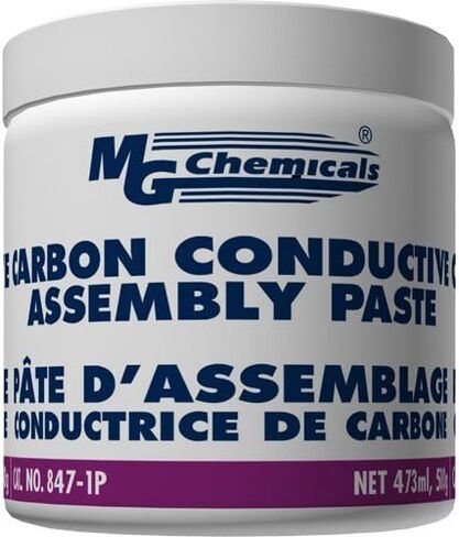 MG Chemicals - 847-1P Carbon Conductive Assembly Paste, 1 Pint Jar in Saudi Arabia