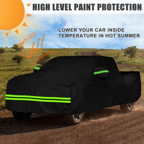 Waterproof Car Cover Replace for 1980-1992 Toyota Land Cruiser FJ60/FJ62 210T All Weather Classic Car Covers with Zipper Door for Snow Rain Dust Protection in Saudi Arabia
