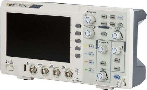 SDS1102 100MHz Digital Desktop Oscilloscope 2 Channels Oscilloscope 1GS/s Sample Rate in Kuwait