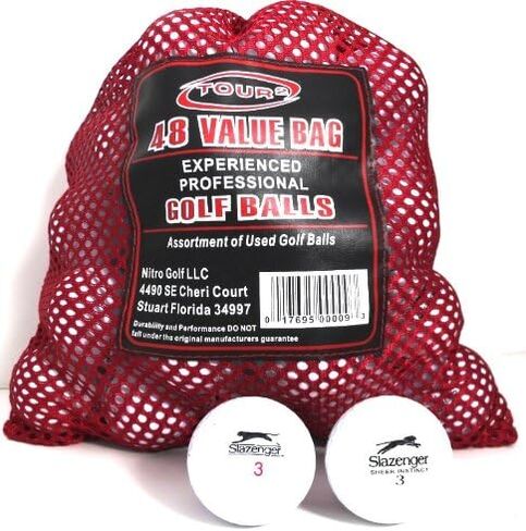 سلازنجر 48 كرة جولف معاد تدويرها في حقيبة شبكية in Kuwait