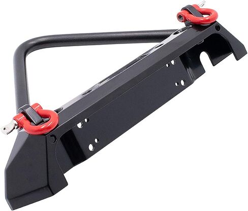 LCX Racing 1/10th RC Crawler Car Metal Front Bumper for TRX4 Axial SCX10 II 90046 SCX10 D90, Upgrades Parts Accessories in Saudi Arabia