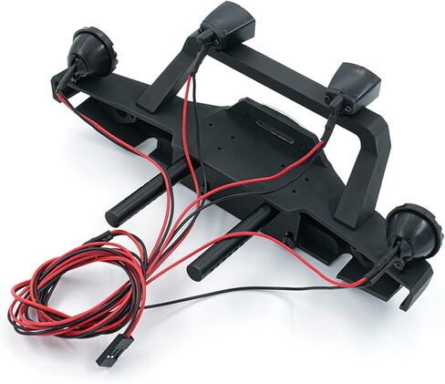 GoolRC RC Car Front Bumper RC Climbing Car Metal Front Bumper Compatible with 1/10 TRX4 Axial SCX10 90046 SCX10 III AXI03007 AXI03003 RC Car Accessory Parts in Saudi Arabia