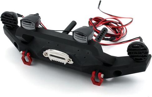 GoolRC RC Car Front Bumper RC Climbing Car Metal Front Bumper Compatible with 1/10 TRX4 Axial SCX10 90046 SCX10 III AXI03007 AXI03003 RC Car Accessory Parts in Saudi Arabia
