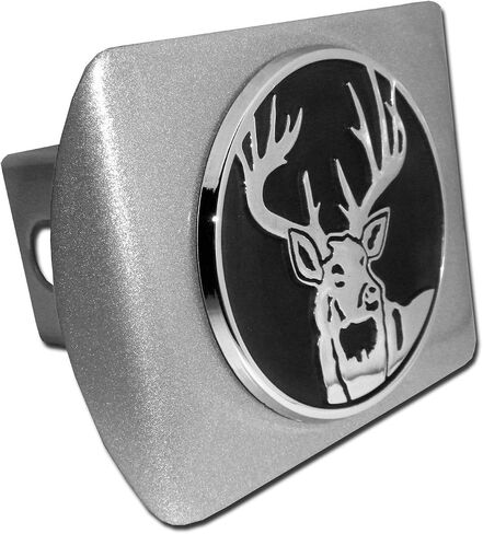Bass Fish Black Metal Hitch Cover in Saudi Arabia