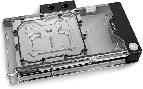 EKWB EK-Quantum Vector 2 FE RTX 4090 ABP GPU مجموعة Water Block ومجموعة اللوحة الخلفية النشطة، D-RGB، Nickel + Plexi in Saudi Arabia