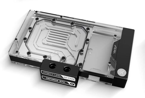 EKWB EK-Quantum Vector 2 FE RTX 4090 ABP GPU مجموعة Water Block ومجموعة اللوحة الخلفية النشطة، D-RGB، Nickel + Plexi in Saudi Arabia