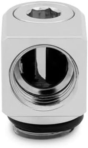 EKWB EK-Quantum Torque Micro Rotary 90 Degree Angled Fitting, Nickel in Saudi Arabia
