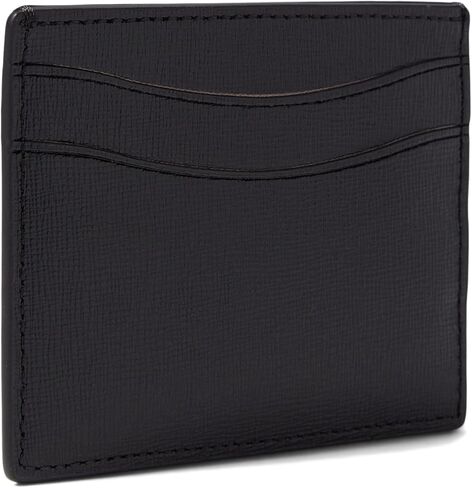 Kate Spade New York Morgan Saffiano Leather Card Holder Black One Size in Kuwait