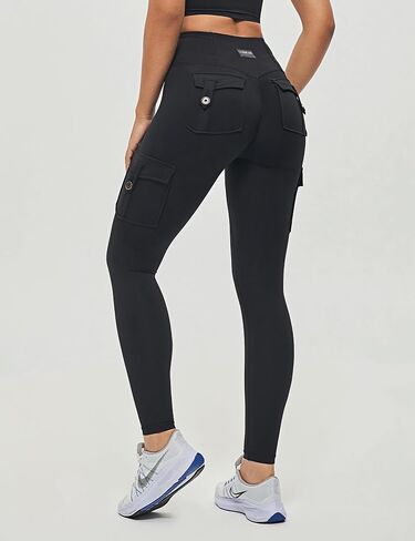 FIRM ABS Women's active wear leggings,Cargo pockets design, Squat-proof and Non see-through pants for Workout, Yoga, Running in Saudi Arabia