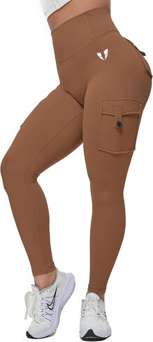 FIRM ABS Women's active wear leggings,Cargo pockets design, Squat-proof and Non see-through pants for Workout, Yoga, Running in Saudi Arabia