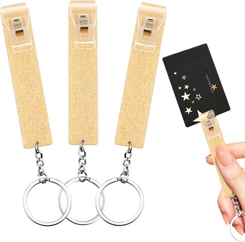Aster 3 Pieces Credit Card Grabber for Long Nails, Debit Bank Card Grabber, Acrylic Credit Card Puller for Women in Saudi Arabia