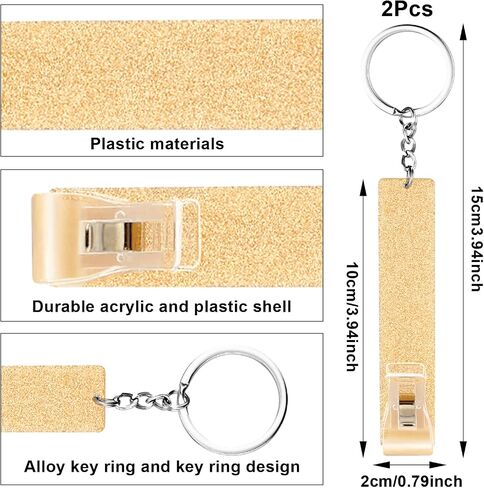 Aster 3 Pieces Credit Card Grabber for Long Nails, Debit Bank Card Grabber, Acrylic Credit Card Puller for Women in Saudi Arabia
