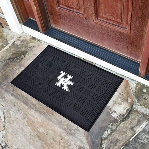 FANMATS 11360 Kentucky Wildcats سجادة باب خارجية شديدة التحمل من الفينيل - 19.5 بوصة. × 31 بوصة. in Saudi Arabia