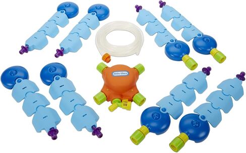 ألعاب مائية خارجية من Little Tikes Dancing Sprinkler Fun Zone - لعبة شاطئ صيفية ممتعة في الفناء الخلفي أو حفلة حمام السباحة للأطفال، ألعاب خارجية، ألعاب مائية خارجية للأطفال الأولاد والبنات بعمر 3 سنوات فما فوق in Saudi Arabia