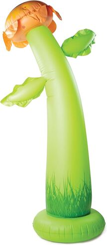 Prextex 5ft Inflatable Water Sprinkler - Giant Sunflower Sprinkler | Kids Outdoor Fun Toy - Toddler Activity and Water Play Equipment - Inflatable Yard, Lawn, Pool Sprinklers, Water Toys for Infants in Kuwait