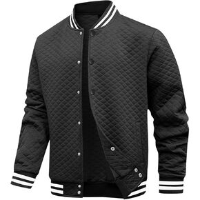 جاكيت اسكواش رجالي خفيف الوزن، جاكيت كاجوال من نوع وافل ليترمان in Kuwait