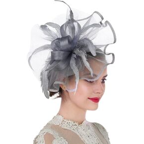 Women Fascinators Hats Flower Fascinators with Headband and Clip Tea Party Headwear for Women and Girls in Saudi Arabia